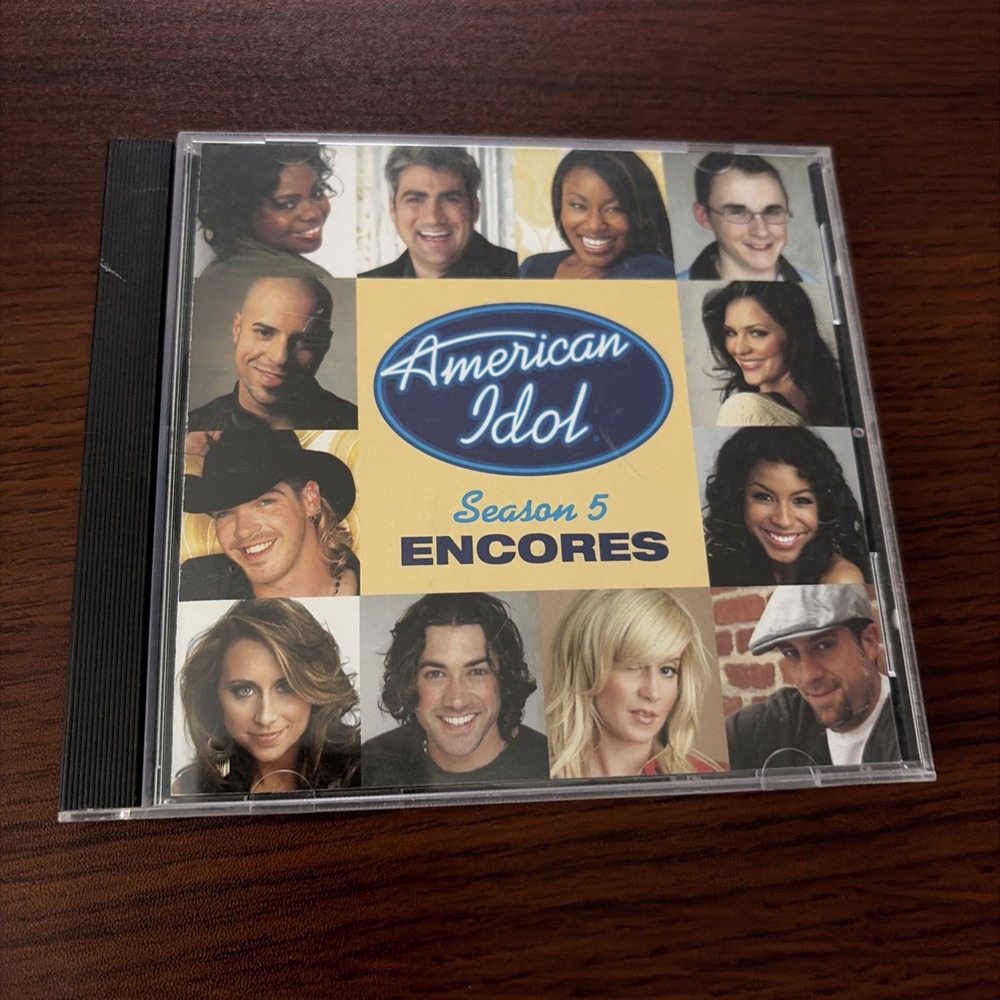 American Idol Season 5 Encores CD 2006 Chris Daughtry Taylor Hicks Pop Rock RCA